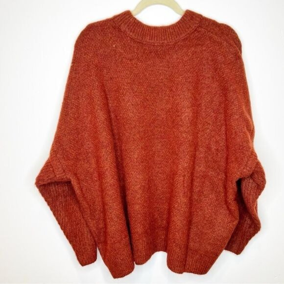 NWT Madewell Cable Havener Pullover Sweater Alpaca Wool Blend, Size 3X NWT - Picture 10 of 10